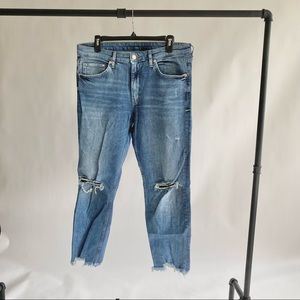 H&M &Denim Girlfriend Jean